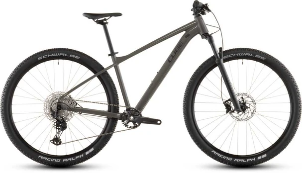 Dviratis Cube Reaction Pro 29 oldgrey'n'juodas 2026-L (Dydis: L)