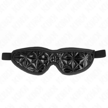 KINK Black Diamond Pattern Headband - 20.5 x 6 cm Adjustable Mask