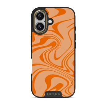 High Vibrations - Color Swirl iPhone 17 Case, Elite Dark (MagSafe) / Gold