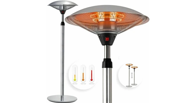 Infraraudonųjų Spindulių Šildytuvas „Kesser“ 2000 W