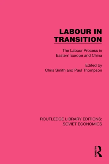 Labour in Transition - Minkštas viršelis