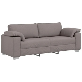 Sofa Taupe 219 x 80 x 82 cm audinys