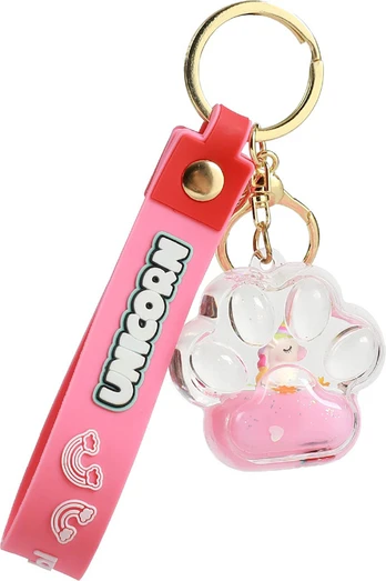 Itotal - Paw Liquid Keychain UNICORN (XL2795C)