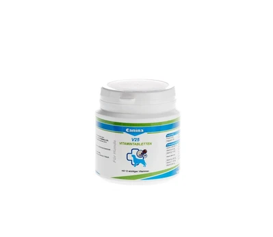 Canina V25 N210 vitaminų tabletės šunims, 700 g