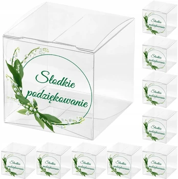 Dėžutės "saldus Ačiū" su Konvalijomis (10 vnt.)