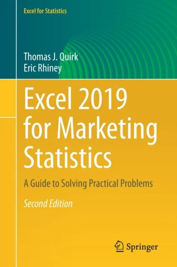 Excel 2019 for Marketing Statistics