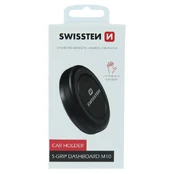 Swissten S-Grip M10 Universal Car Panel Holder With Magnet For Devices Black kaina