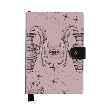 Aquarius - Infinity Planner, A5 (14.8 x 21cm) / Pink