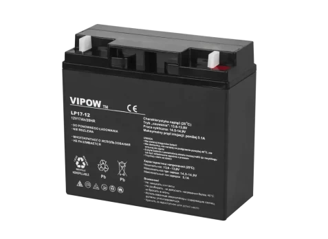 VIPOW gelinis akumuliatorius 12V 17.0Ah