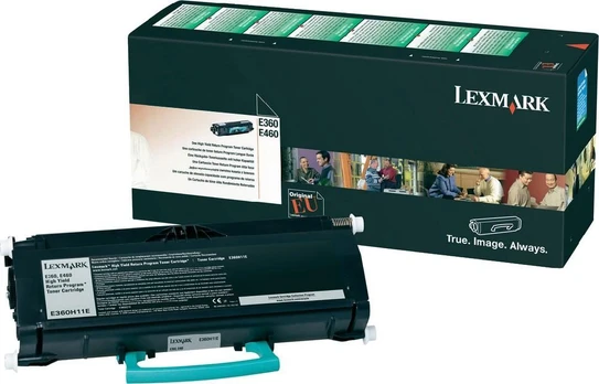 Lexmark E360H11E Cartridge, Juodas, 9000 pages