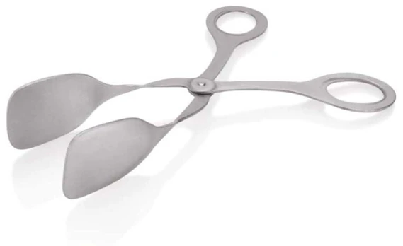Virtuvinės žnyplės Was, 18 cm, sidabro