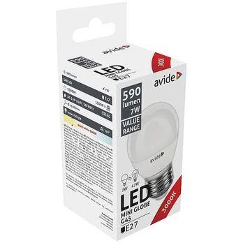 Elektros lemputė Avide LED 7W E27 590 Lm, 1 vnt.