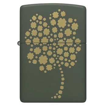 Žiebtuvėlis Zippo Four Leaf Clover 48501, žalia