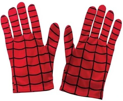 Morris Costumes Spiderman handsker, barn