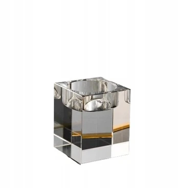 Elegantiška krištolinė žvakidė 4cm Ac042