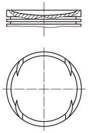 MAHLE 030 89 02 Stūmoklis