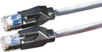 SECOMP LEONI KERPEN KERPEN E5-70 PatchCord S/FTP (PiMF) Cat.6 LSOH pilka 1,0m