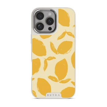 Lemon Tart - iPhone 16 Pro Case, Elite Light (MagSafe) / Silver