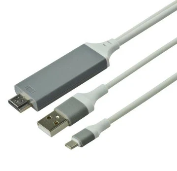Adapteris hdmi į usb ir lighting