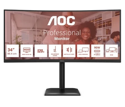 Monitorius AOC CU34E4CV