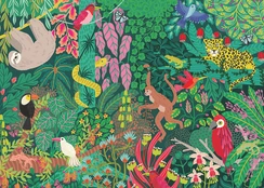 Ravensburger - Magical Rain Forest - 1000p (12001432) kaina