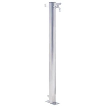 Vandens kolonėlė sodui, 60cm, nerūdijantis plienas, apskrita