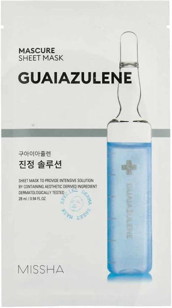 MISSHA Mascure Sheet Mask Guaiazulene 28 ml