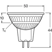 OSRAM LED reflektorius GU5.3, 3 vnt., 6,5 W, 12 V, 2700 K, 36°