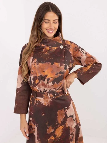 Italy Moda Bluza-IT-BL-21613-2.08-ciemny žalia