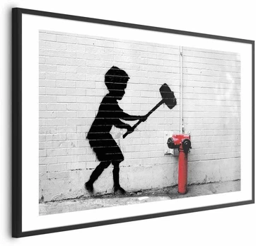 Artgeist Plakatas - Destroy the Fire Hydrant