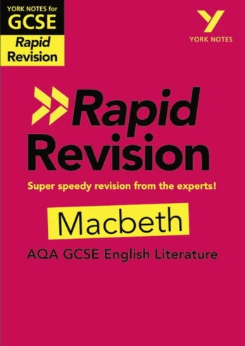York Notes RAPID AQA GCSE (Revision Guide) Macbeth - for 2026, 2027 exams