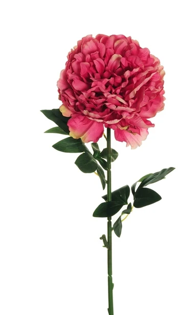 Artificial flower. peony. pink col.. 82 cm