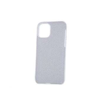 TelForceone Glitter 3in1 dėklas iPhone 11 Pro sidabrinis