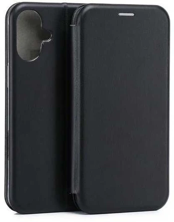Beline Dėklas Book Magnetic iPhone 16 Plus 6.7" juoda/juodas