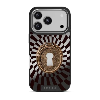 Paradox - iPhone 17 Pro Case, Elite Mirror Dark (MagSafe) / Silver