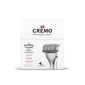 Cremo The Barber Grade replacement heads 4 pcs Vyrams kaina