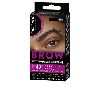 BROW TINT permanent eyebrows #Black 1 u