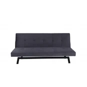 Sofa - lova Bodil - Juoda/Pilka kaina