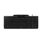 Klaviatūra CHERRY SECURE BOARD 1.0 integr. SmartCard / NFC / RF-Terminal, DE-išdėstymas, Juodas kaina