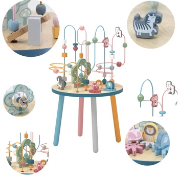 Edukacinis medinis staliukas ,,Viga Toys'