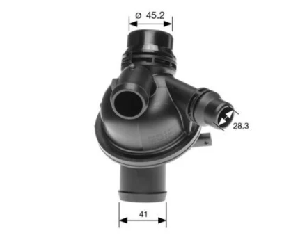 Termostatas, aušinimo skystis MAHLE TM 42 103