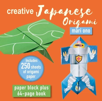 Creative Japanese Origami, Paper Block Plus 64-Page Book