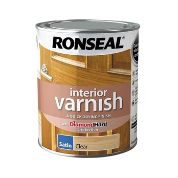 Greitai džiūstantis lakas RONSEAL, bespalvis, pusiau matinis, 250 ml