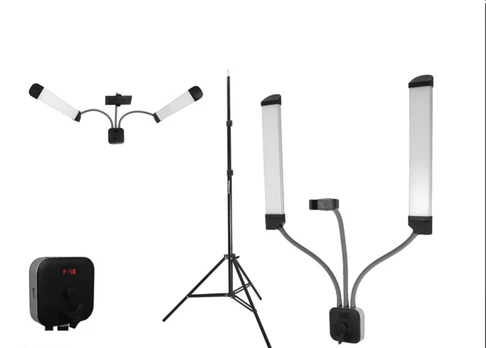 Dviguba Led lempa