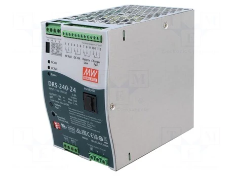 Power supply: buffer | for DIN rail | 240W | 24VDC | 10A | 90÷305VAC
