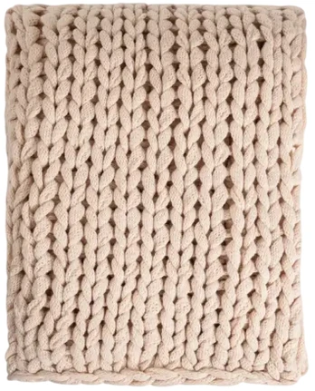 Pledas Homla Basic Rayne, ecru sp., 130 cm x 170 cm