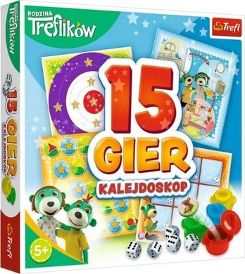 Rinkinys 15 gier Kalejdoskop Trefliki