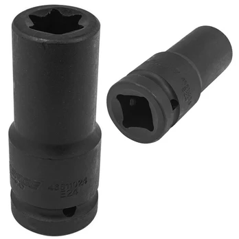 "TORX E24" 3/4" ilgio smūginiai lizdai