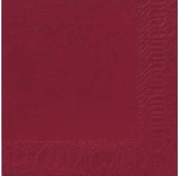 Multi Serviet Duni 40x40 cm 3-lag Bordo 125 stk,125 stk/pk