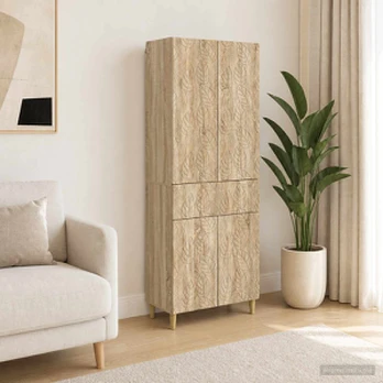 Spintelė 2 pcs Apdirbta mediena
